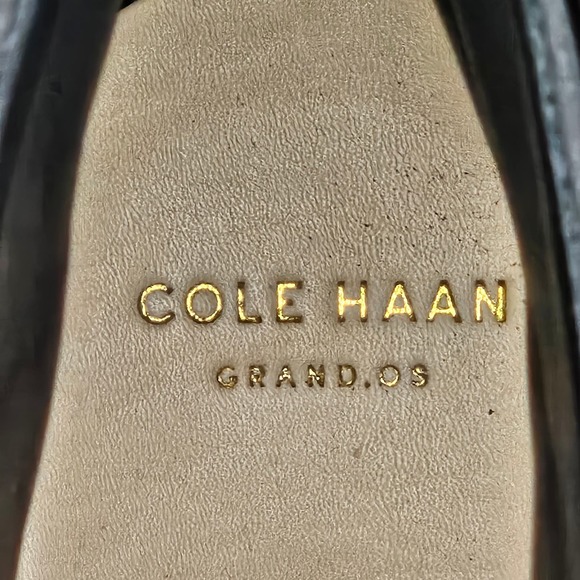 Women's Cole Haan Grand.OS Cassidy Black Nubuck Leather Ankle Booties‎ Size 10B - Picture 8 of 8